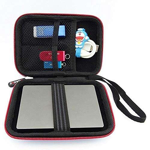 ubersweet® Imported 2X(GUANHE 2.5 Inch Mobile Hard Disk Package Golden Tax Disk Protection Pack U3B9 3