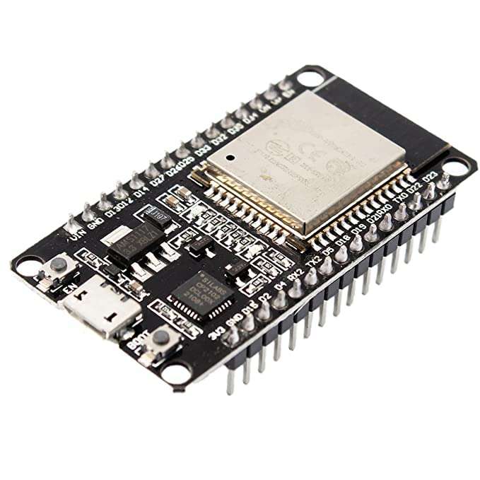 STEM Education ESP32 Development Board CP2102 WiFi Bluetooth Ultra-Low Power Consumption Dual Core (30 PIN) with 1.5 M microUSB Cable 6