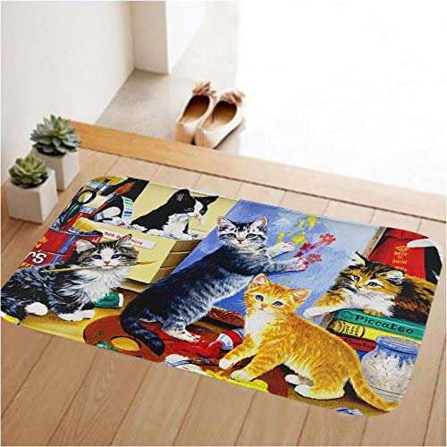 WorldCare® Non Slip Bath Kitchen Front Indoor Floor Entrance Rug Door Carpet (Imported Item)44222 1