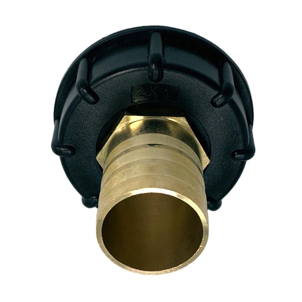 CALANDIS IBC Tank Adapter Female Thread 1/2 3/4" 1" Water Tank Adapter Fitting 32mm" 6