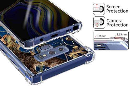 for Samsung Galaxy A50 Camo Case,Galaxy A50S/A30S Camo Case, BAYKE Slim Flexible TPU Bumper Cushion Pro Maxtective Case Back Cover with Reinforced Corner 4