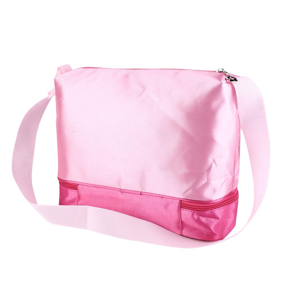 Zipper Bag Ballerina Bag Ballet Bag, with Adjustable Shoulder Strap Large Capacity Dance Bag, for Child Kids Storing Small Item Girls