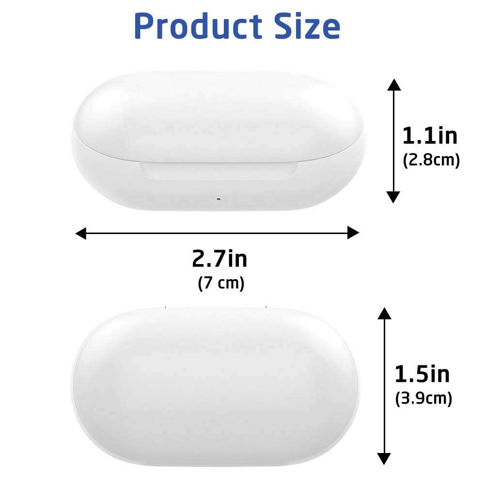 leChivée Wired Charging Case Compatible with Samsung Galaxy Buds+ Plus SM-R170, Replacement Charger Case for Samsung Galaxy Buds SM-R175 (Wired Charging Only) Earbuds not Included 6