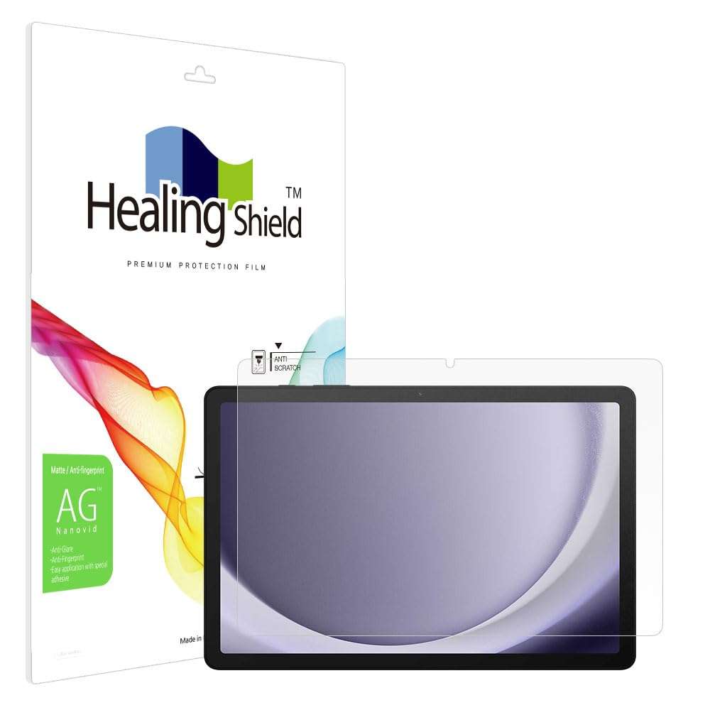 Healingshield Screen Protector Anti-Fingerprint Anti-Glare Matte Film Compatible with Samsung Galaxy Tab A9 Plus 1