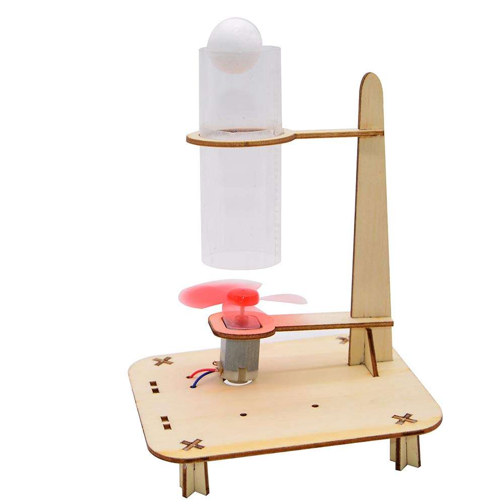 Cuteam Ball Blowing Machine, Children DIY Ball Blowing Machine Toy Science Projec-t Experiment Education Model 1