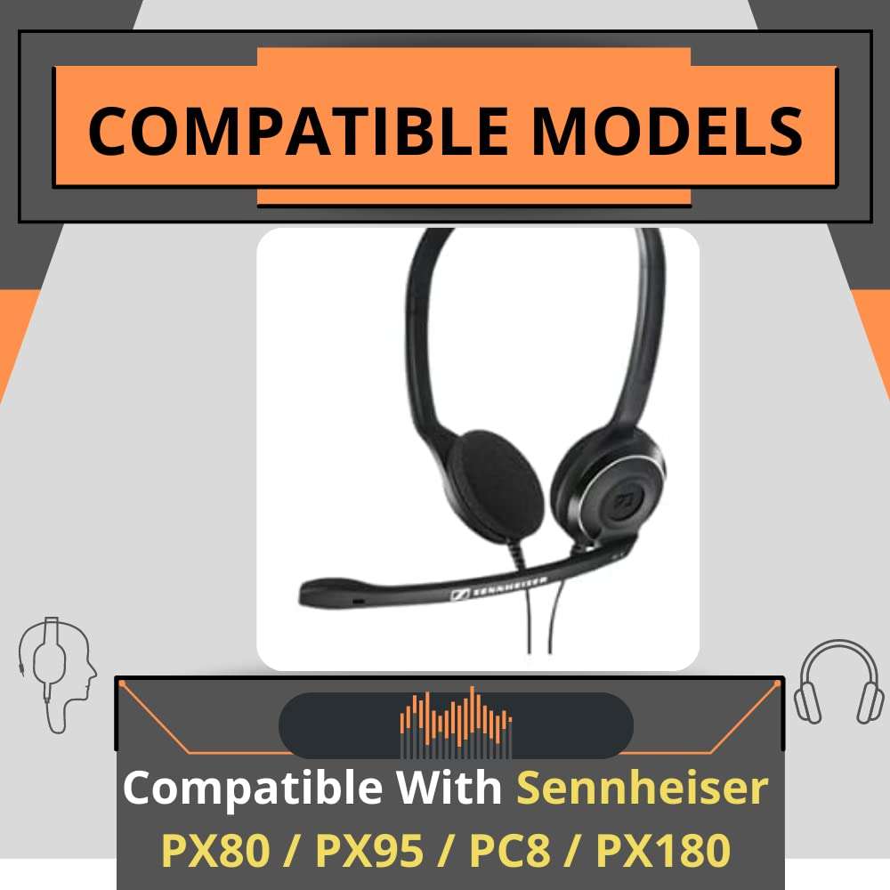 Crysendo Headphone Cushion (55mm / 5.5cm) | 5MM Thick Replacement Earpads Soft Sponge Cover Ear Muffs | High-Density Foam for Enhanced Comfort & Long Life | Pack of 6 pcs / 3 Pairs (Black) 3