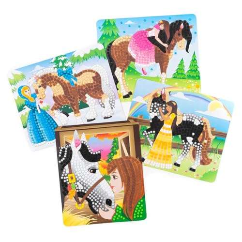 The Orb Factory Sticky Mosaics I Love Horses 2