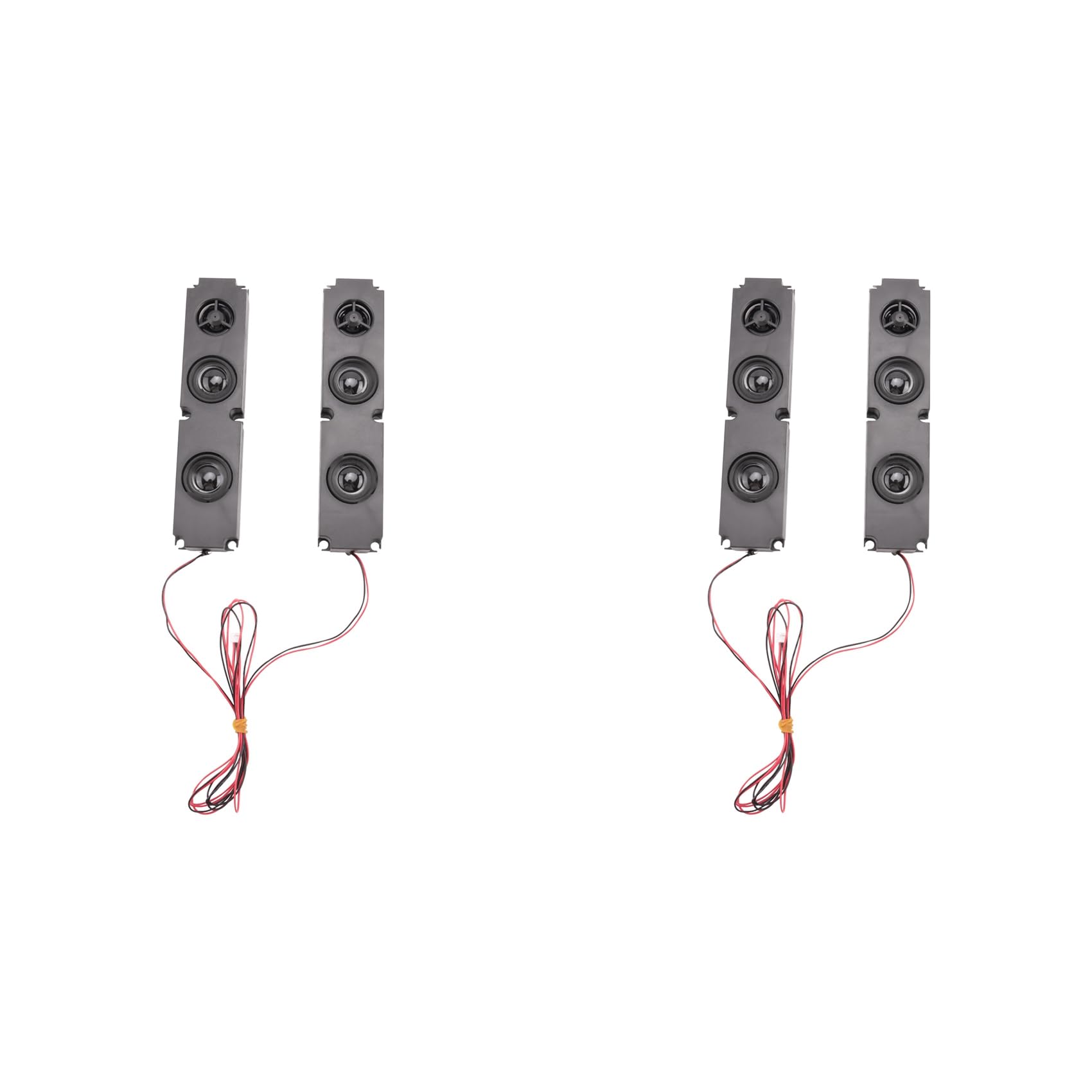 Wuden 4PCS 8OHM 10W Long Box Full Range Subwoofer Speaker Diaphragm LCD Advertising Machine Monitor TV Speakers