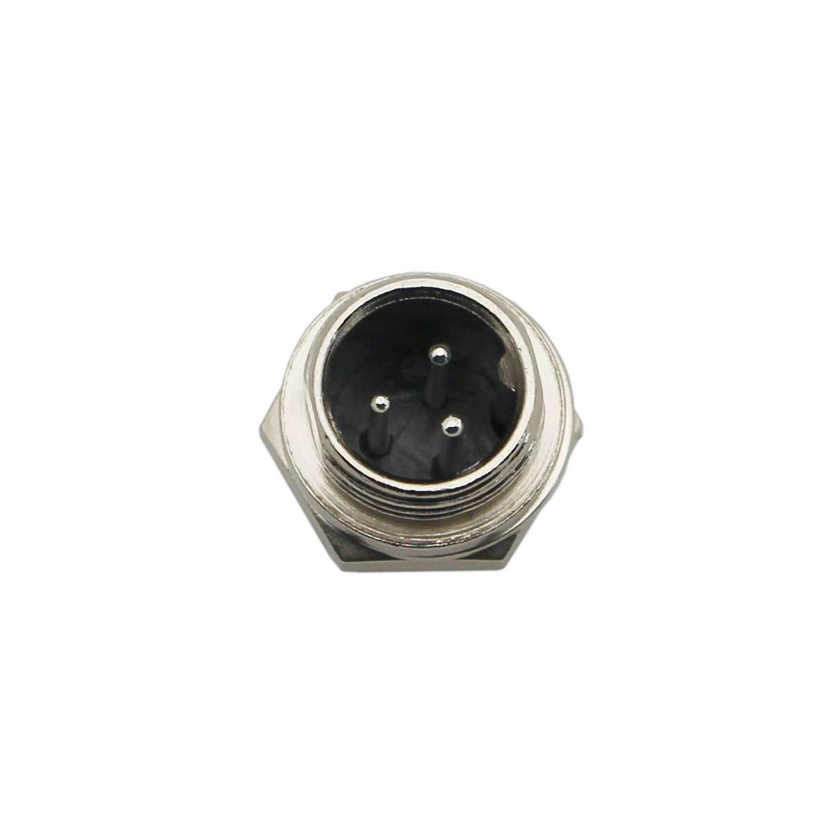 Raogoodcx 10Pcs 3 Pin Aviation Connector Male Female Plug Metal GX12 Panel Connector Socket Plug 4