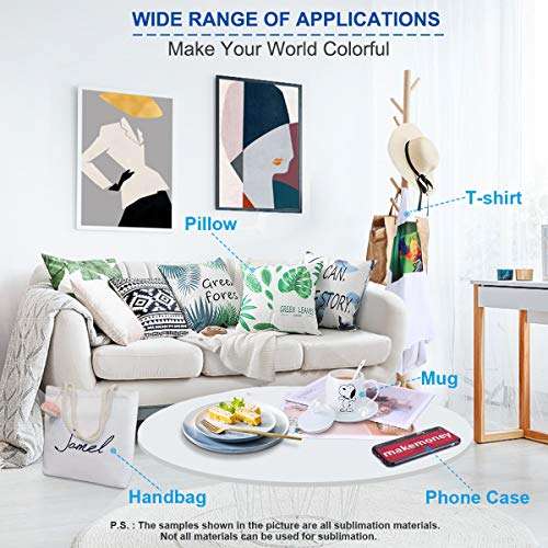 CoYlBod Sublimation Ink Heat Transfer Printer Ink Compatible with Sawgrass Virtuoso SG400 SG500 SG800 SG1000 SG400NA SG800NA RICOH SG3110 SG2100N SG3100 SG3100SF for Refillable Cartridges or CISS 5