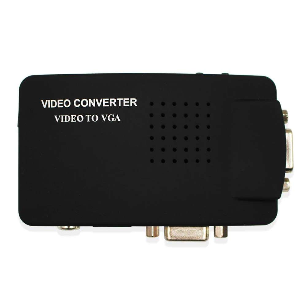 Yosoo CCTV BNC Camera Composite S-Video to VGA Converter Adapter in to PC VGA LCD Out 6