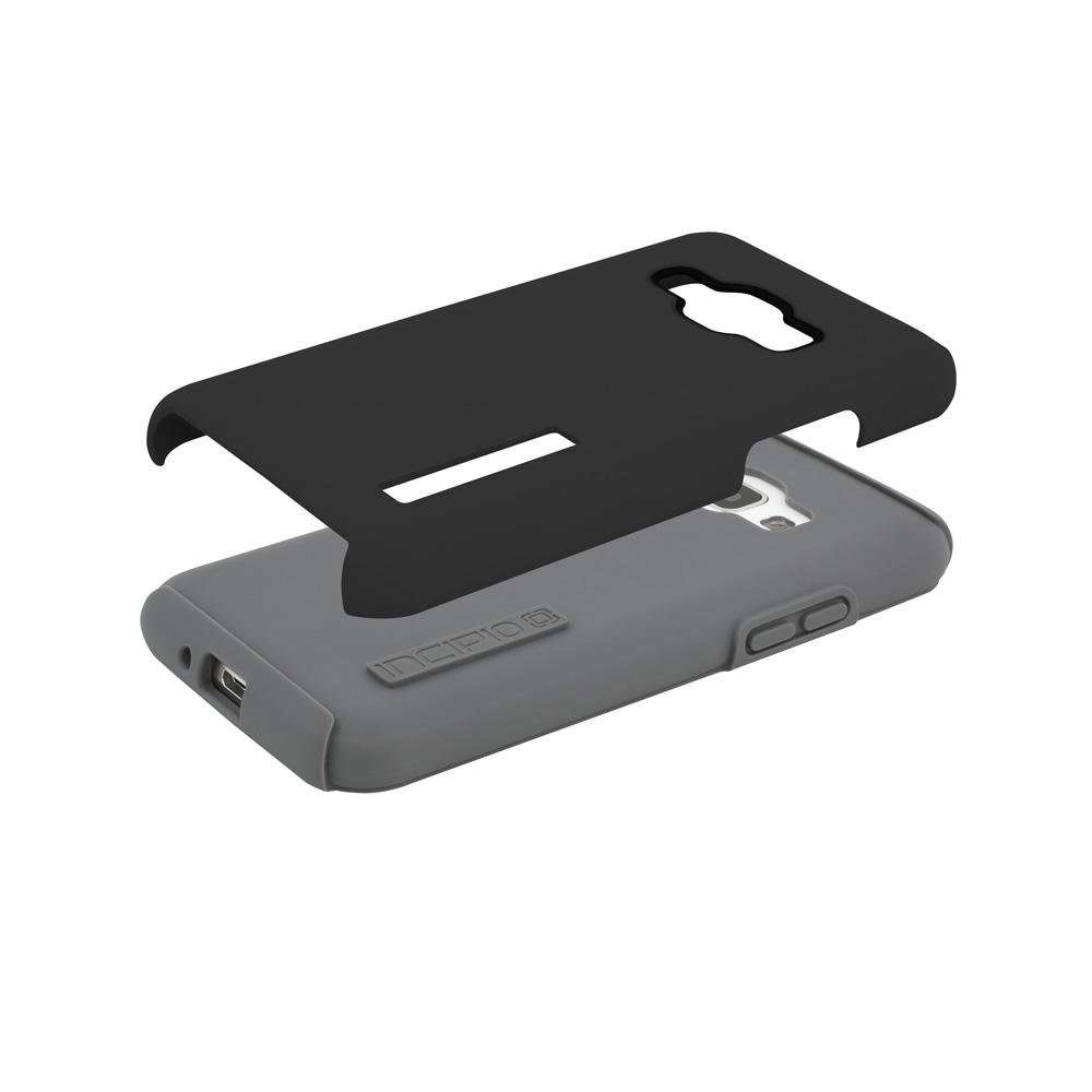 Incipio Cell Phone Case for Samsung Galaxy J1 - Black/Gray 2