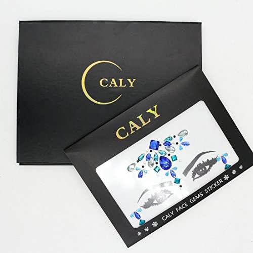 Caly CB-1002 Long Lasting Waterproof Face Gems Body Jewels Stickers for Carnival 4