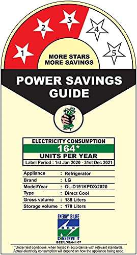 LG 188 L 3 Star Inverter Direct-Cool Single Door Refrigerator (GL-D191KPDX, Purple Dazzle, Base Stand with Drawer) 4