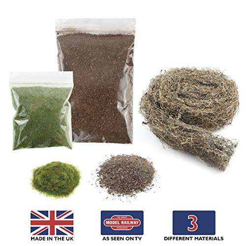 War World Scenics Autumn Hedgerow Modelling Kit – Modelling Model Railway Railroad Wargame Layout Scenery Terrain Landscape Diorama Materials Track All Gauges 2