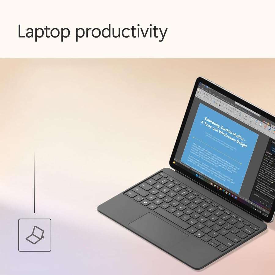 Microsoft Surface Pro 13" 3K 120Hz OLED Touchscreen 2-in-1 Tablet Laptop, 12-Core Snapdragon 45 Tops NPU, 16GB RAM 512GB SSD, Backlit Keyboard, Stylus, MS 365, 14-hr Battery, Copilot+, Win 11 Pro 3