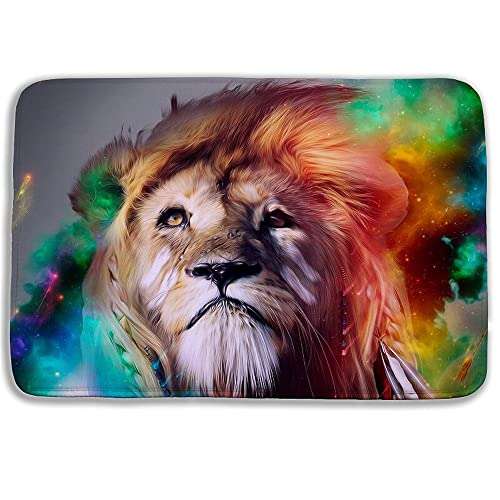 WorldCare® Type 16, 400Mmx600Mm : 40 * 60Cm Fashion Animal Bath Color Zebra Lion Door Floor For Living Room Bath Kitchen Carpets Bedroom Rub Mats 4