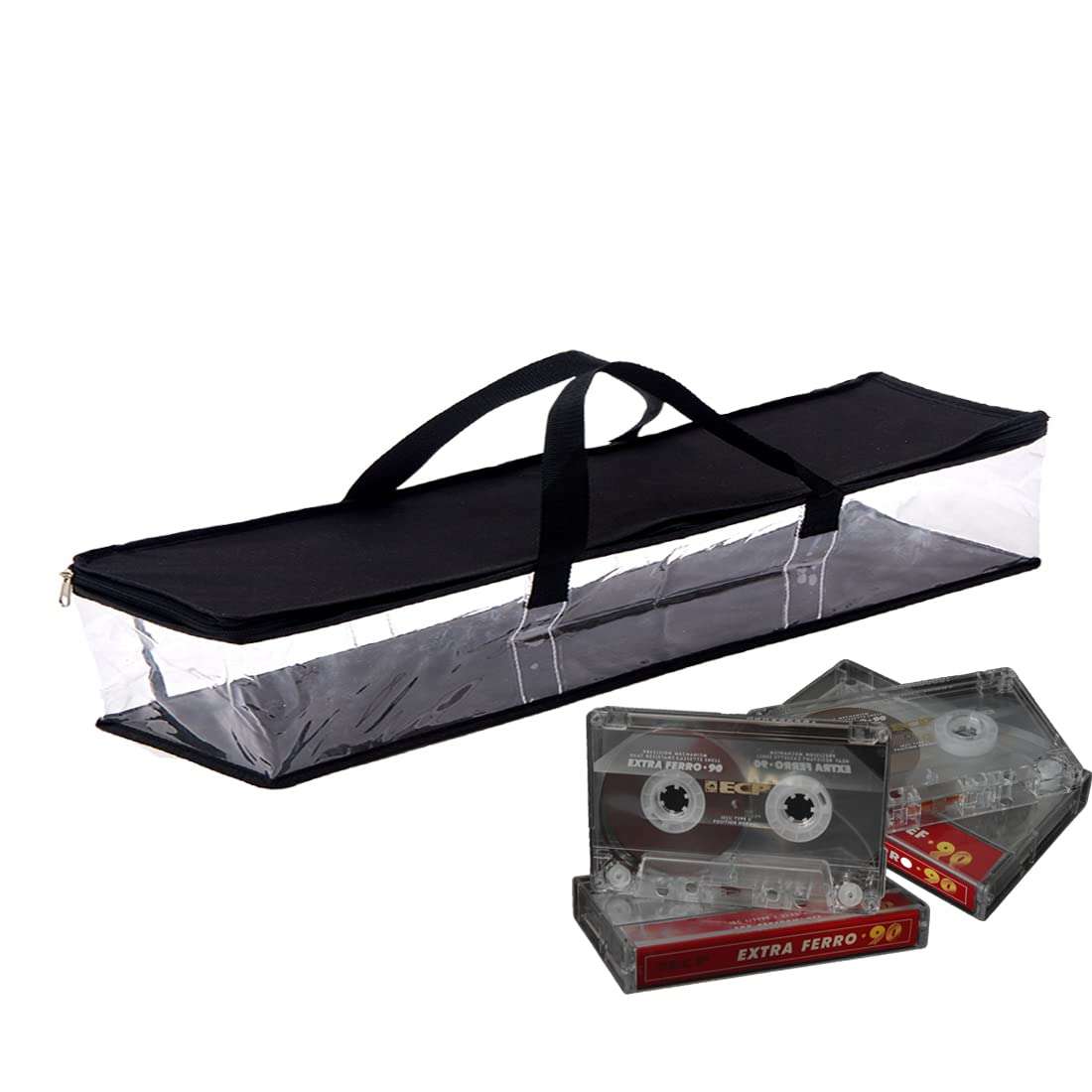 Imperius Cassette Tape Bag(4 Pack)-Organizer-Carrier-Storage-Dust,Moisture Free-Hold 30 2