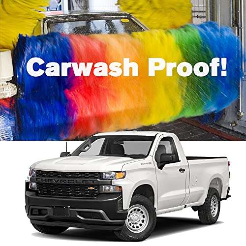 Car Wash Proof Antenna for Chevy Silverado and GMC Sierra Accessories (2009-2025) | 9 inch Spiral Direct Short Replacement Antenna (M7 Thread) 5