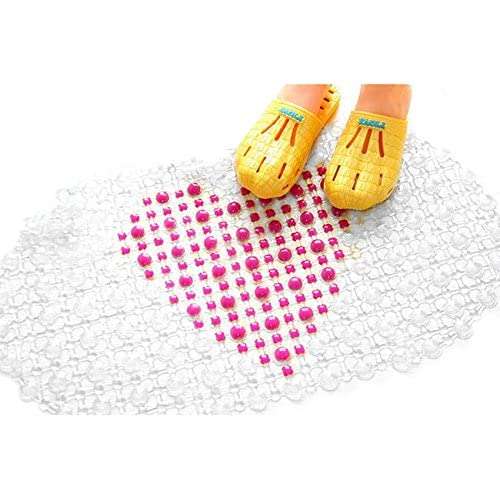 WorldCare®, 450Mmx700Mm : 45X70Cm Rubber Back Non-Slip Bath 17" X 27" Blue Bathroom Rug Carpet Kitchen/Hallway/Entry/High Traffic Mats 1