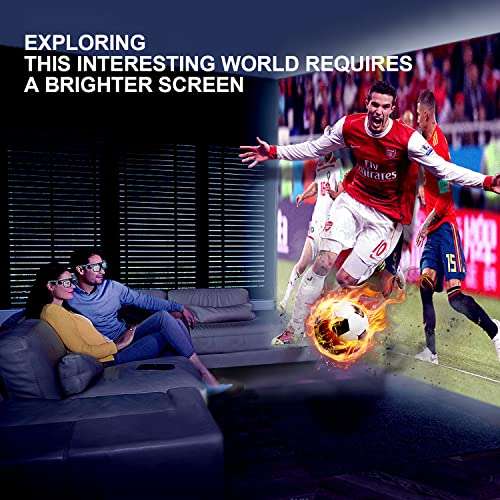 QUJXU ELPLP49 Projector lamp for Epson V13H010L49 powerLite Home Cinema 8350 8345 8500ub 8700ub 8100 6100 6500ub Replacement Projector lamp Bulb 4