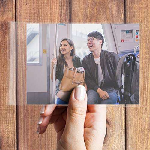 Jot & Mark 4x6 Photo Sleeves (200 Count) - Crystal Clear Archival Plastic Sleeves with Self Adhesive Resealable Flap - Picture Protector 3
