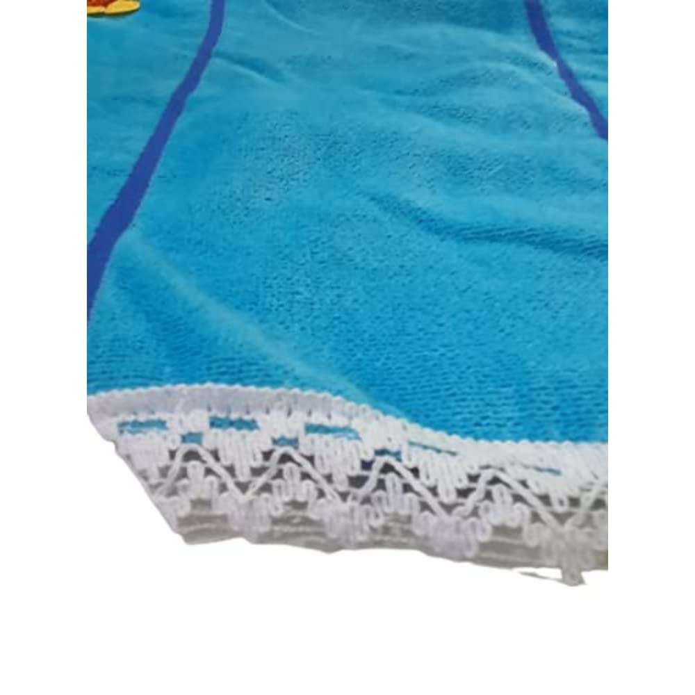 Aesthetic Hanging Towel | Designer Cotton Towel | Washbasin Napkin Hand Towel | Super Absorbent | Double Sided | Suitable for Washbasin & Kitchen Bothroom | Printed Towel Multicolor | Set of 4 2