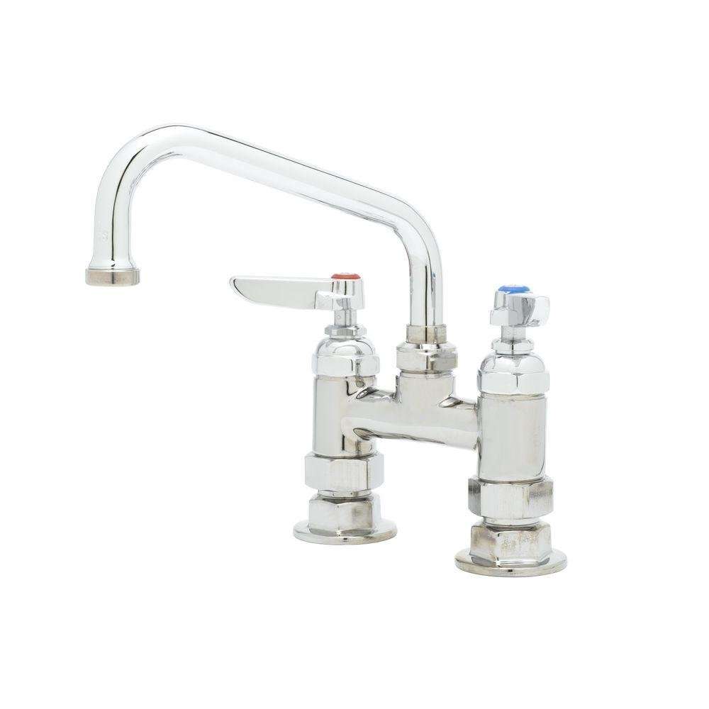 T&S Brass B-0227 Deck Mixing Faucet with 060X Nozzle