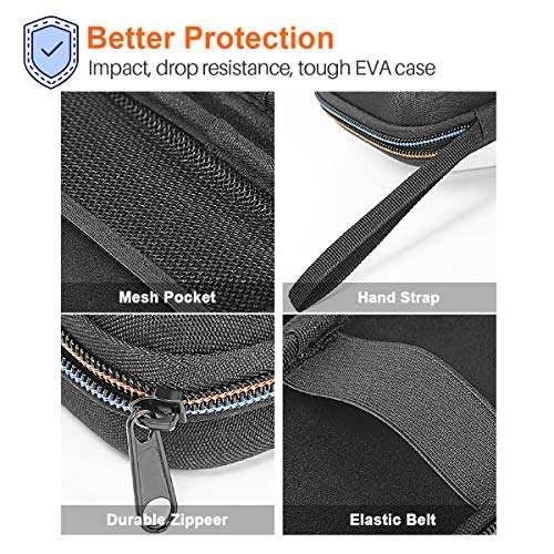 BTMETER Digital Multimeter Hard Shell Travel Case for 39 Series, Ohm Volt Amp and Diode Voltage Tester Meter Carrying Case 2