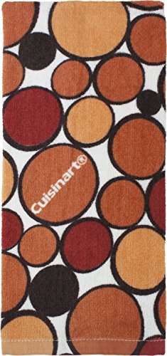 Cuisinart Printed Geometric Kitchen Towel, Tan