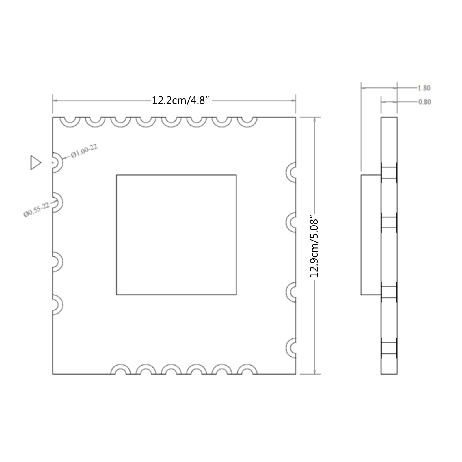 lixuesong RTL8723DU Wireless Module USB 2.4Ghz WiFi Bluetoothcompatible4.2 Adapter Card Stable and Fast Wireless Transmission Module 4