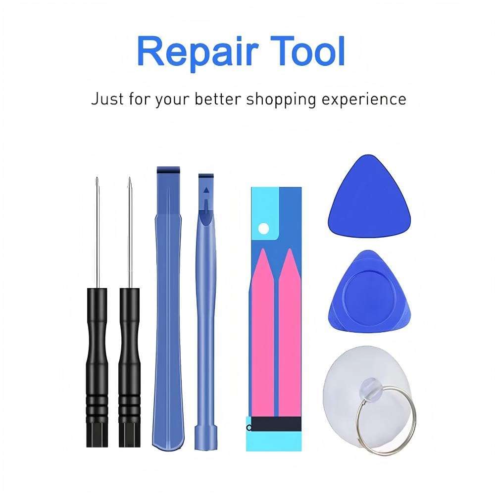 8500mAh Long-Lasting Tablet Battery L16D2P31 Compatible for Lenovo TAB 4 10/10 REL / 10 Plus TB-X304L X304F TB-X704F X704L X504F X504L High Capacity Li-ion Polymer,with Professional Repair Tool Kit 5