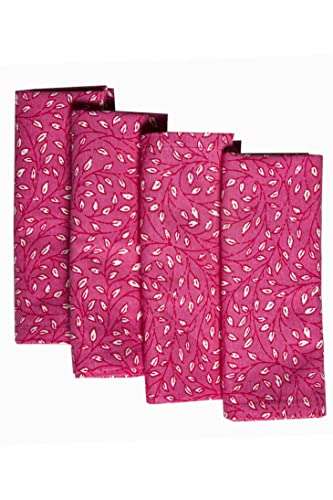 CONTRAST LIVING Dilmaya Hand Block Printed Kitchen Towel/Dish Towel/Hand Towel Multi Color Set of 3 Pcs 5