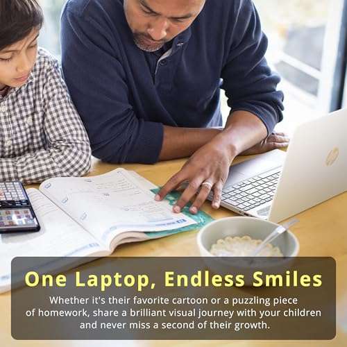 HP Chromebook 14" FHD IPS Laptop, AMD 3015Ce, 4GB RAM, 192GB Storage(32GB eMMC+160GB Docking Station), AMD Radeon Graphics, 720p HD Camera, HD Audio, Chrome OS, Ceramic White 6