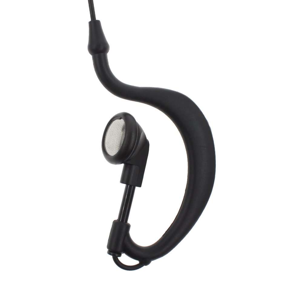 TENQ G Shape Earpiece Earbud Audio Mic Surveillance Kit for Motorola XPR6550 XPR6580 XPR6500 XIRP8260 DP3400 Apx7000 Apx6000 4