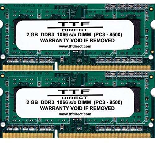 4GB Memory Upgrade for Apple MacBook Pro Core 2 Duo 2.8GHz 17" Mid-2009
