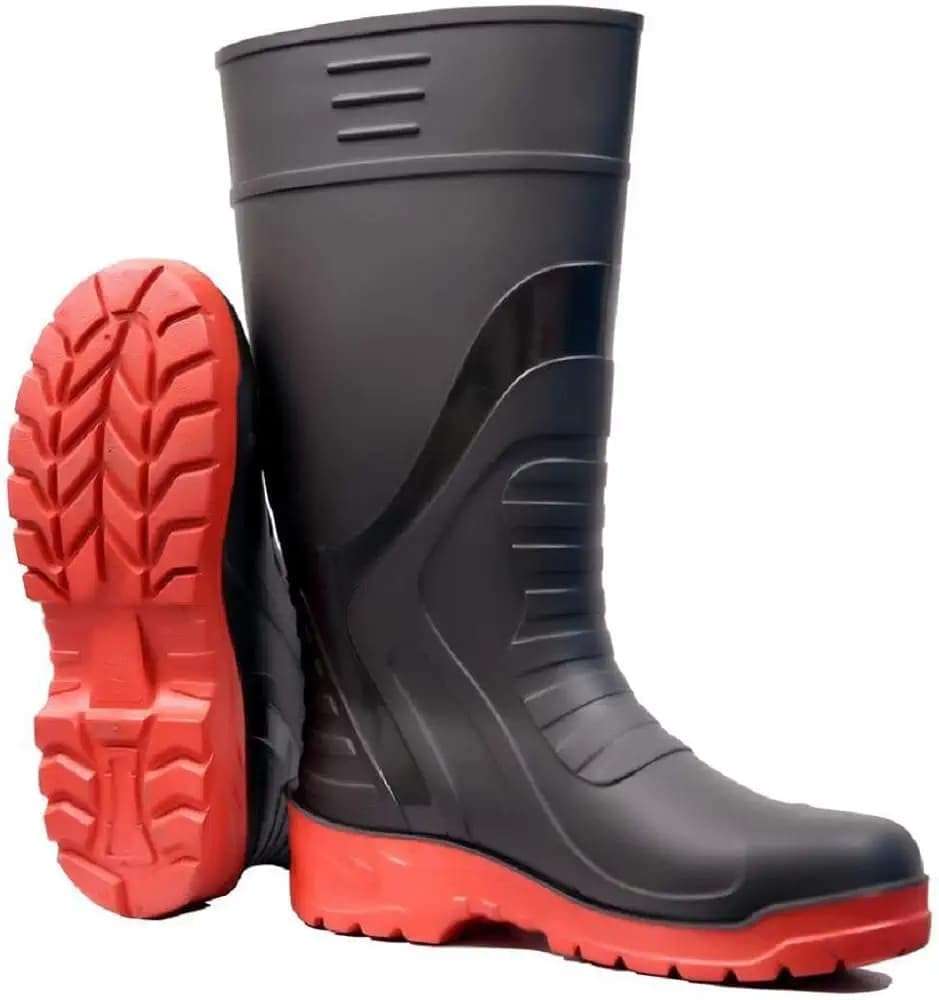 Original PVC Safety Gamboots/Long Lasting Safety Gamboots/Soft Toe Safety Gamboots/Full PVC Dual Density Gamboots. (8, UK Footwear Size System, Adult, Men, Numeric, Medium, 8, 10) 1