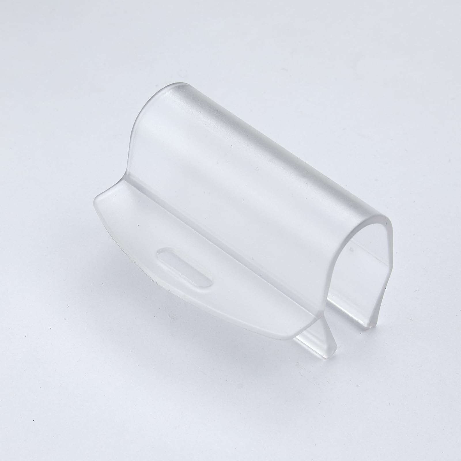 Persilux Cordless Jacquard Pattern Zebra Blinds Transparent Handles 80x47x32mm Hardware Hem Grips Handle Pull Lifting Clamp Pull for Roller Shades Window Blinds 1