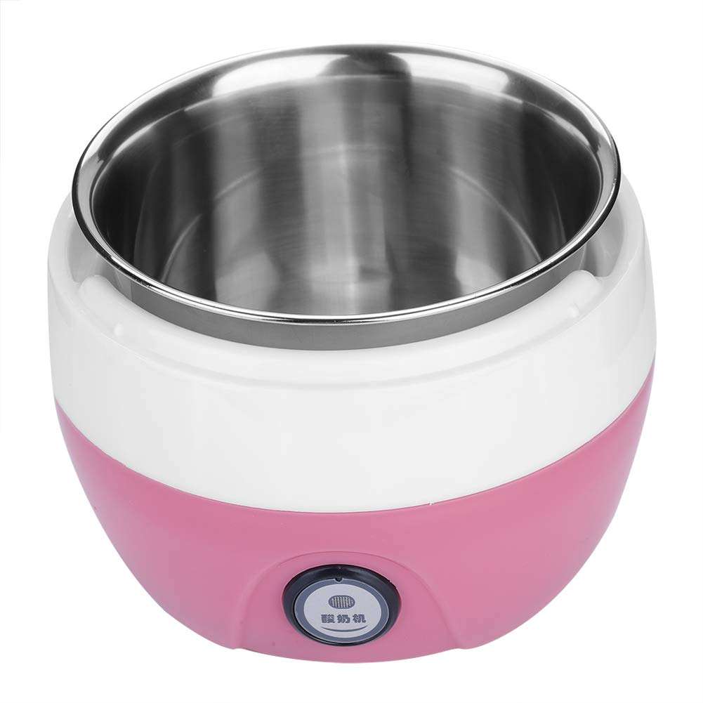 Ice Cream Maker Electric 1L Automatic Yogurt Machine, for Home(Pink) 6