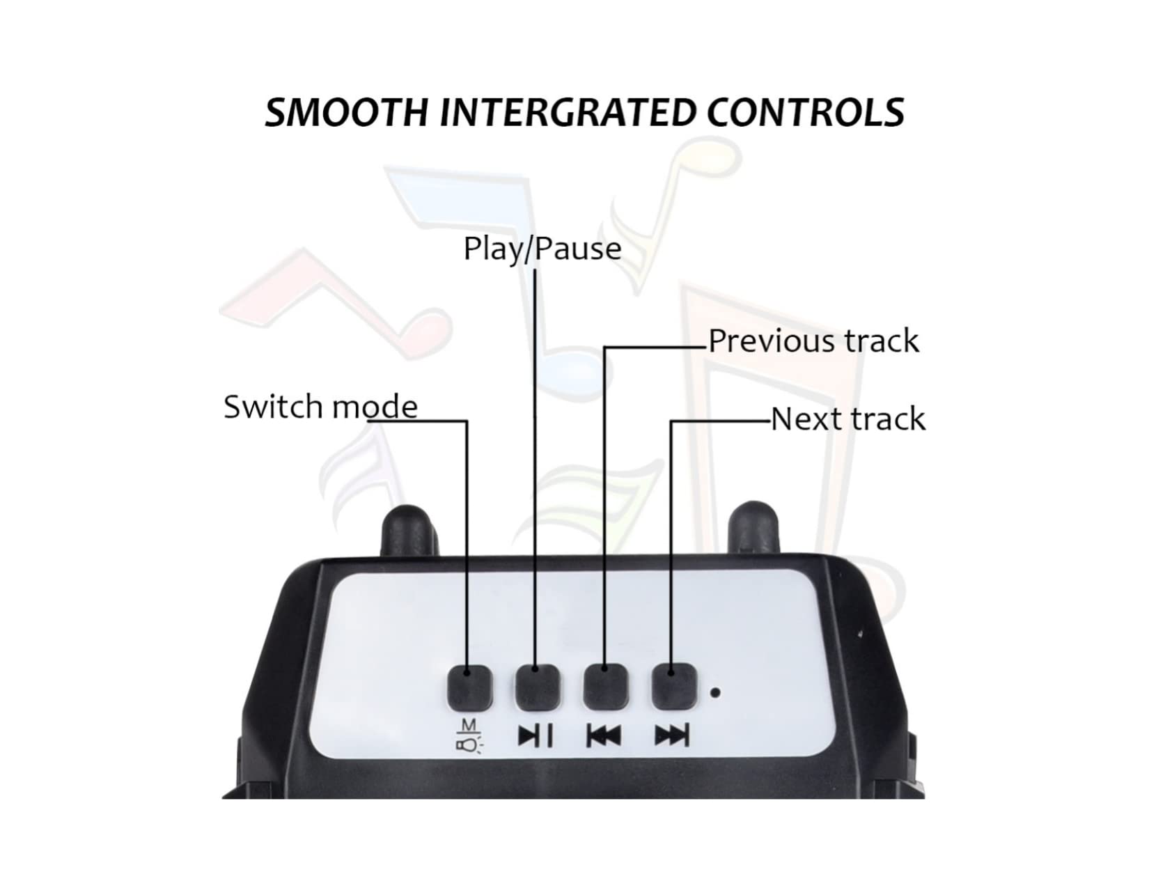 Bluetooth Party Speaker Karaoke System Trolley Outdoor Speaker 20 W Bluetooth Speaker (Free Mic) 5