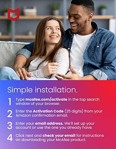 [Old Version] McAfee AntiVirus Protection Plus 2022 | 10 Device | Internet Security Software | Windows/Mac/Android/iOS | 1 Year Subscription | Download Code 6