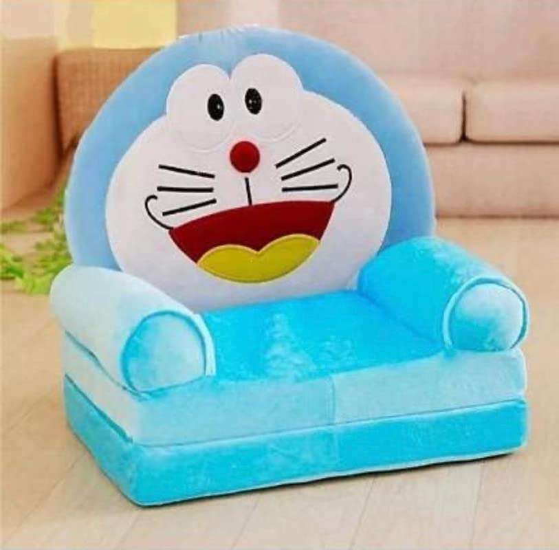 ELSTONE HOME Plush Cartoon Shape Cushion Baby Sofa Seat or Rocking Chair for 0-2 Years Kid - Pack of 1 1