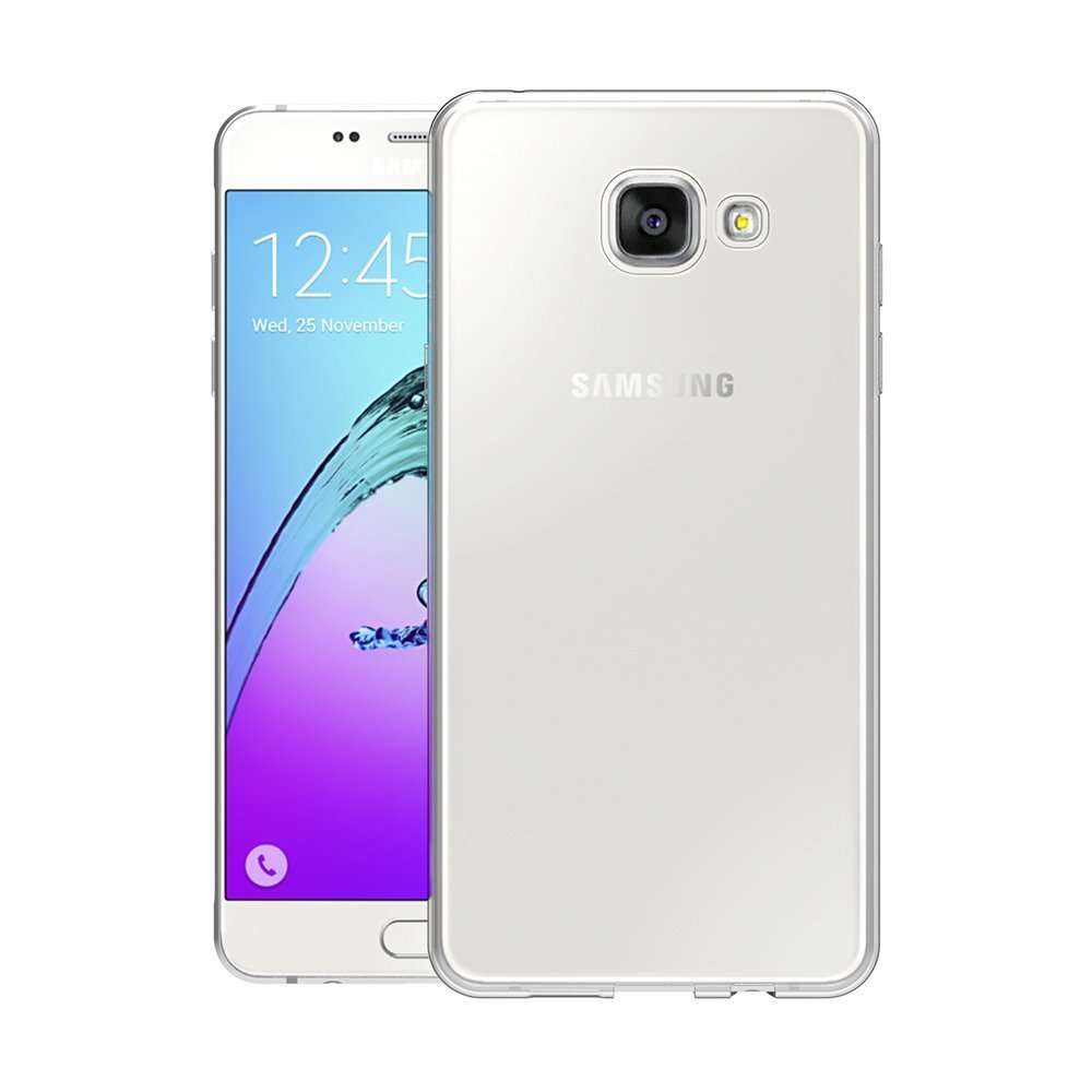 MaiJin Case for Samsung Galaxy A5 (2016) SM-A510F (5.2 inch) Soft TPU Rubber Gel Bumper Transparent Back Cover 3