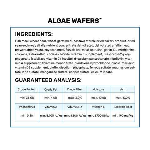 Hikari USA Inc AHK21316 Tropical Algae Wafer Fish Food, 82g 3
