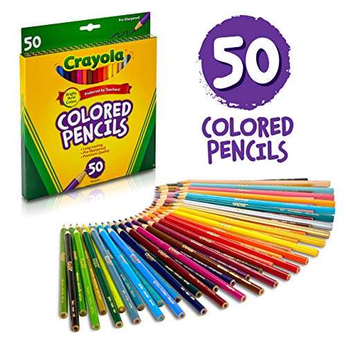 Crayola Colored Pencils, 50 Count 3