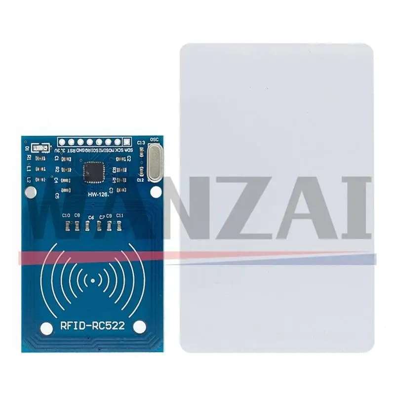 New 2024 1Pcs Mfrc-522 Rc522 Rf Ic Card Sensor Module to Send Fudan Card,Rf Module Keychain 4