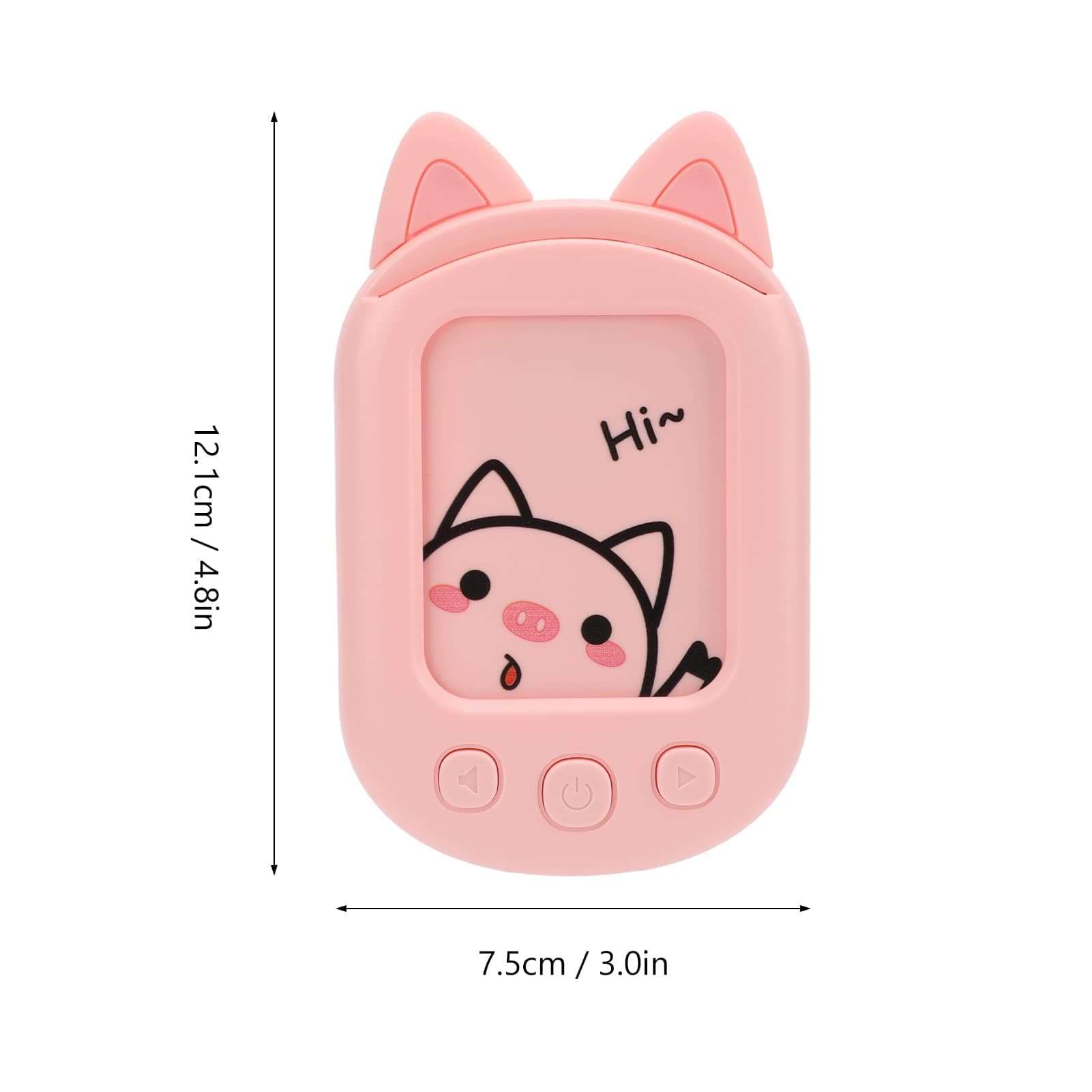 Tnfeeon Card Early Education Machine Pig Exterior for Kids Electronic Learning Toys with English Translation 224 Sight Words 5
