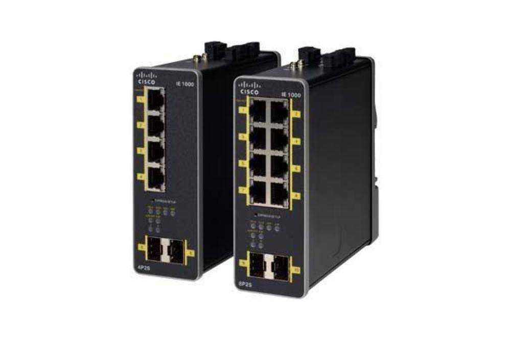 Cisco IE 1000-8P2S-LM Industrial Ethernet Switch