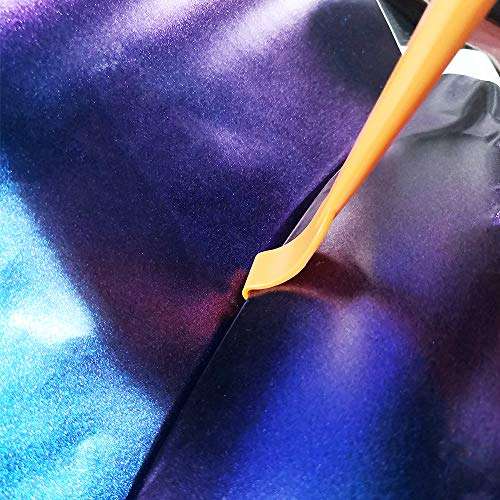 tiptopcarbon Car Vinyl Wrap Window Tint Film Tool Kits with Felt Squeegee Wrap Stick for Vinyl Installation 6