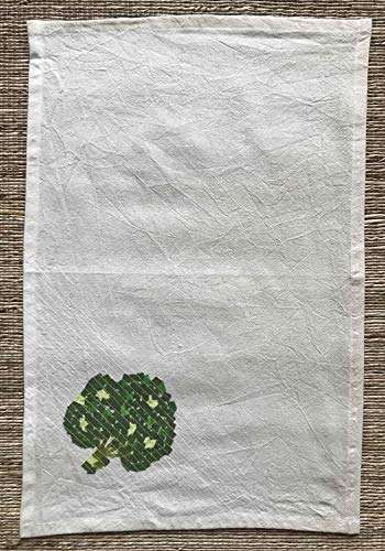 Calyz Textiles Green Broccoli Kitchen Towel 6